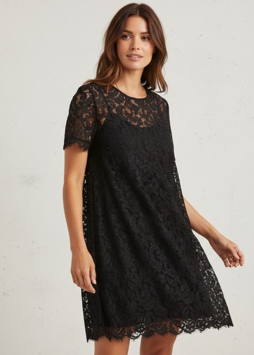 Michael Kors Dresses & Skirts - Michael Kors Black Lace Dress